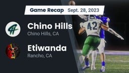 Recap: Chino Hills  vs. Etiwanda  2023