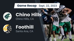 Recap: Chino Hills  vs. Foothill  2023