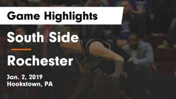 South Side  vs Rochester  Game Highlights - Jan. 2, 2019