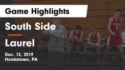 South Side  vs Laurel  Game Highlights - Dec. 13, 2019