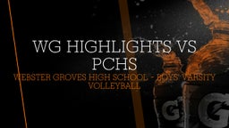 Webster Groves boys volleyball highlights WG Highlights vs PCHS