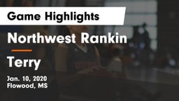 Northwest Rankin  vs Terry  Game Highlights - Jan. 10, 2020