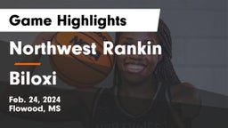Northwest Rankin  vs Biloxi  Game Highlights - Feb. 24, 2024