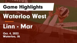 Waterloo West  vs Linn - Mar  Game Highlights - Oct. 4, 2022