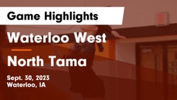 Waterloo West  vs North Tama  Game Highlights - Sept. 30, 2023