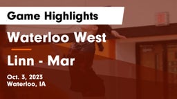 Waterloo West  vs Linn - Mar  Game Highlights - Oct. 3, 2023
