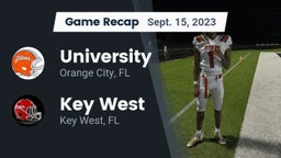 Recap: University  vs. Key West  2023
