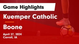 Kuemper Catholic  vs Boone  Game Highlights - April 27, 2024