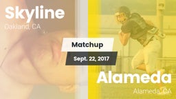Matchup: Skyline vs. Alameda  2017