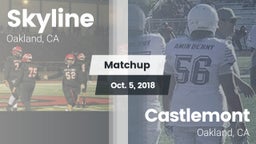 Matchup: Skyline vs. Castlemont  2018
