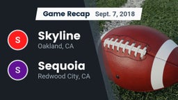 Recap: Skyline  vs. Sequoia  2018