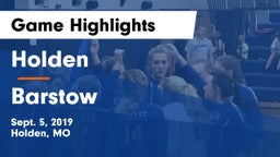 Holden  vs Barstow  Game Highlights - Sept. 5, 2019