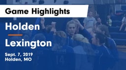Holden  vs Lexington  Game Highlights - Sept. 7, 2019