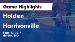 Holden  vs Harrisonville  Game Highlights - Sept. 12, 2019