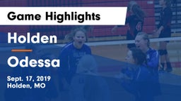 Holden  vs Odessa  Game Highlights - Sept. 17, 2019