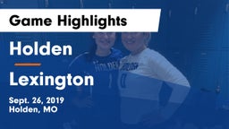 Holden  vs Lexington  Game Highlights - Sept. 26, 2019