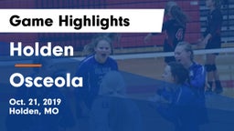 Holden  vs Osceola  Game Highlights - Oct. 21, 2019