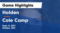 Holden  vs Cole Camp  Game Highlights - Sept. 8, 2021