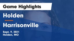 Holden  vs Harrisonville  Game Highlights - Sept. 9, 2021