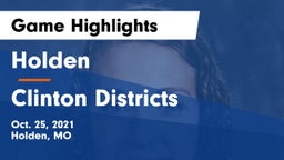 Holden  vs Clinton Districts Game Highlights - Oct. 25, 2021