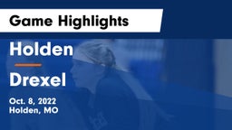 Holden  vs Drexel  Game Highlights - Oct. 8, 2022