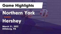 Northern York  vs Hershey  Game Highlights - March 31, 2022