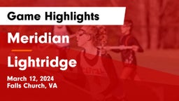 Meridian  vs Lightridge  Game Highlights - March 12, 2024