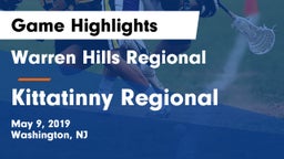 Warren Hills Regional  vs Kittatinny Regional  Game Highlights - May 9, 2019