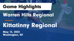 Warren Hills Regional  vs Kittatinny Regional  Game Highlights - May 13, 2023