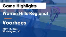 Warren Hills Regional  vs Voorhees  Game Highlights - May 11, 2023