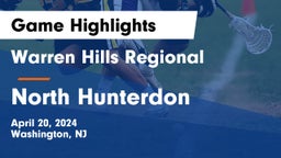 Warren Hills Regional  vs North Hunterdon  Game Highlights - April 20, 2024