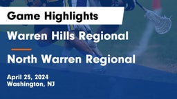 Warren Hills Regional  vs North Warren Regional  Game Highlights - April 25, 2024