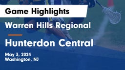 Warren Hills Regional  vs Hunterdon Central  Game Highlights - May 3, 2024