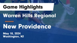 Warren Hills Regional  vs New Providence  Game Highlights - May 18, 2024