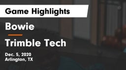 Bowie  vs Trimble Tech  Game Highlights - Dec. 5, 2020