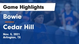 Bowie  vs Cedar Hill  Game Highlights - Nov. 5, 2021
