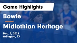 Bowie  vs Midlothian Heritage  Game Highlights - Dec. 3, 2021