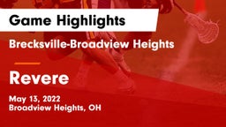 Brecksville-Broadview Heights  vs Revere  Game Highlights - May 13, 2022