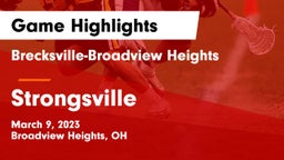 Brecksville-Broadview Heights  vs Strongsville  Game Highlights - March 9, 2023