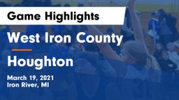 West Iron County  vs Houghton  Game Highlights - March 19, 2021