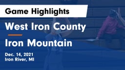 West Iron County  vs Iron Mountain  Game Highlights - Dec. 14, 2021