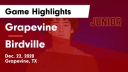 Grapevine  vs Birdville  Game Highlights - Dec. 22, 2020