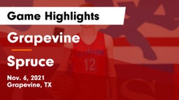 Grapevine  vs Spruce  Game Highlights - Nov. 6, 2021