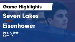 Seven Lakes  vs Eisenhower  Game Highlights - Dec. 7, 2019