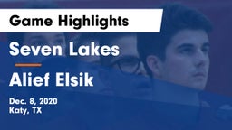 Seven Lakes  vs Alief Elsik  Game Highlights - Dec. 8, 2020
