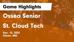 Osseo Senior  vs St. Cloud Tech Game Highlights - Dec. 12, 2023
