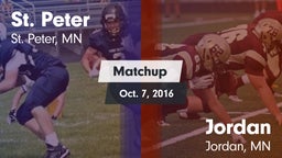 Matchup: St. Peter High Schoo vs. Jordan  2016