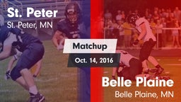 Matchup: St. Peter High Schoo vs. Belle Plaine  2016