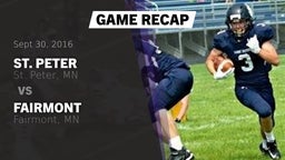 Recap: St. Peter  vs. Fairmont  2016