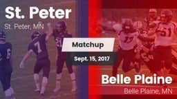 Matchup: St. Peter High Schoo vs. Belle Plaine  2017